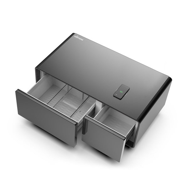 Decoraport Smart Coffee Table With Ice Bar Inside, Desktop Wireless